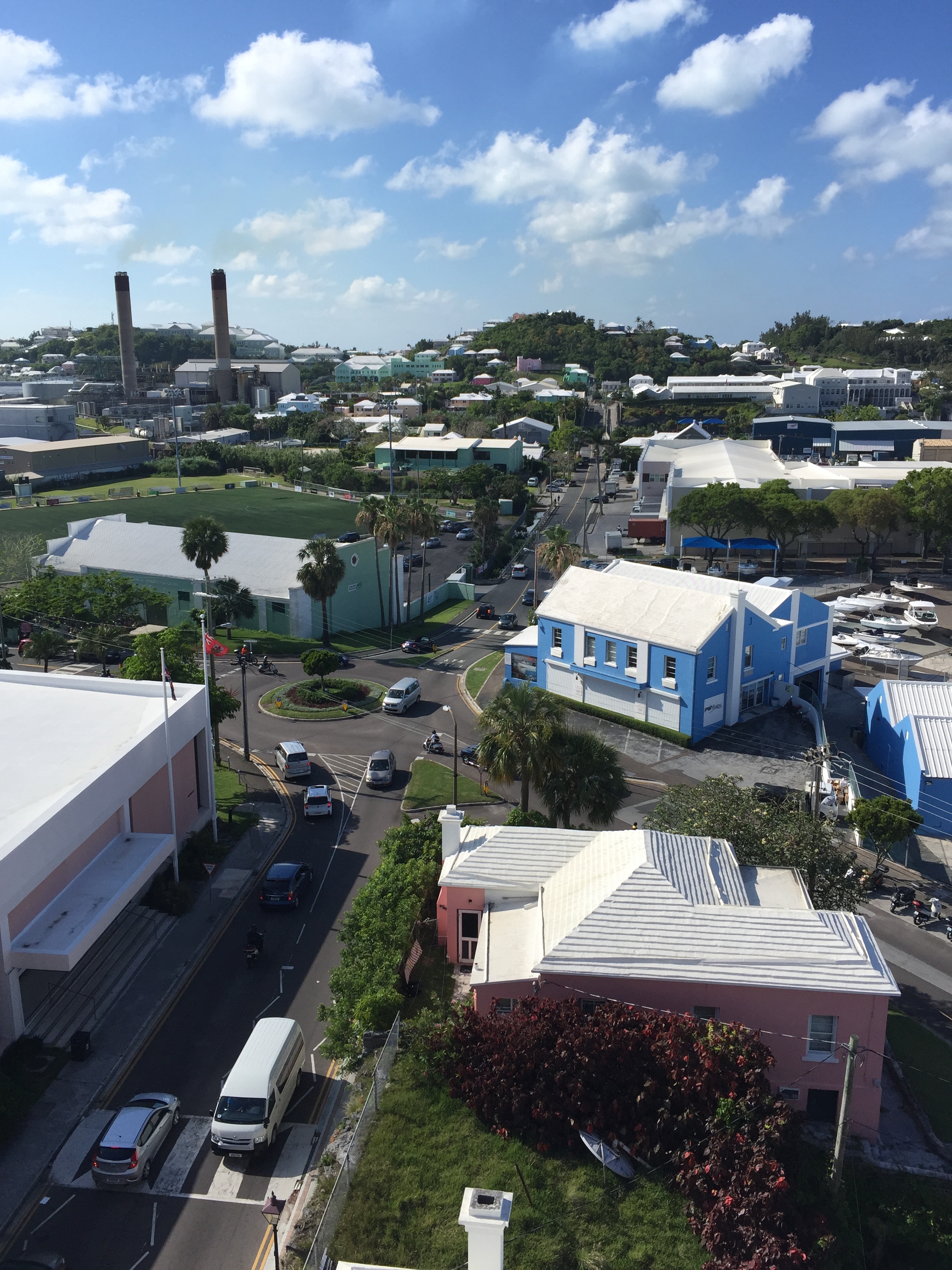 The house at the top of the hill that my great-grandfather built in the 1800s